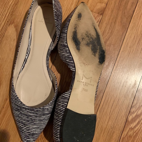 🌸Mark Fisher Flats🌸 7.5 Black & White - Picture 4 of 4